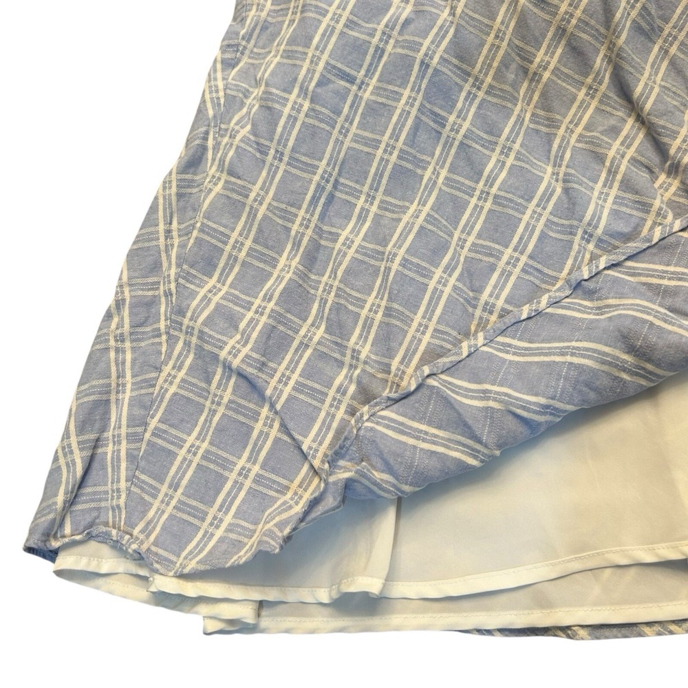 Draper James Girls Dress 14 Blue Plaid Preppy Summer Spring Party Cottagecore‎ - Picture 6 of 9